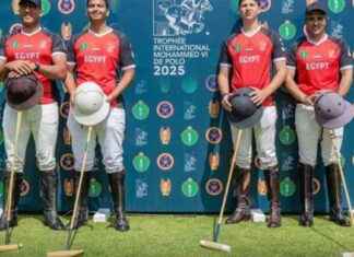 منافسة منتخب مصر للبولو ضد المغرب في بطولة الكأس الدولية