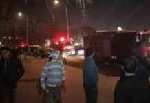 كيفية السيطرة على حريق داخل ورشة في العمرانية