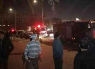 كيفية السيطرة على حريق داخل ورشة في العمرانية