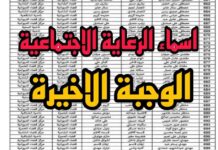 كيفية الاستعلام عن مستفيدي الرعاية الوجبة الأخيرة 2025 في جميع المحافظات 2025