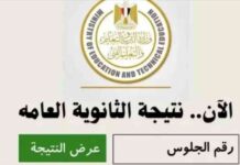 نتيجة الثانوية العامة 2025 بالاسم والرقم الجلوس اضغط هنا 2025