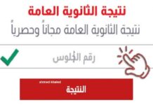 نتيجة الثانوية العامة 2025 بالاسم في ثواني 2025