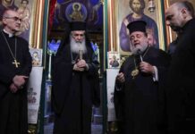 زيارة نادرة لزعماء مسيحيين إلى غزة بعد هجوم كنيسة إسرائيلي قاتل – مصر المستقلة