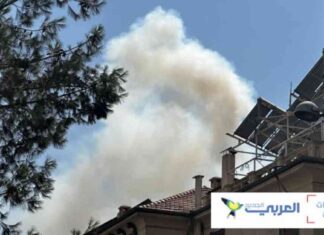 هجوم إسرائيلي كبير على العاصمة السورية