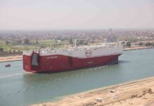صور: أحد أكبر ناقلات السيارات في العالم تعبر قناة السويس – مصر المستقلة