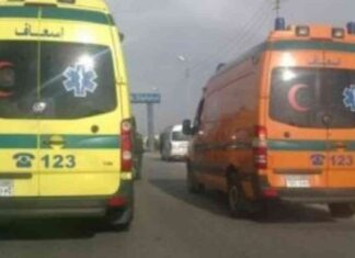 حادث انقلاب واحتراق ميكروباص يؤدي إلى وفاة سيدة وإصابة اثنين – بنها – المنصورة