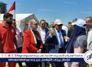 تفقد محافظ الدقهلية ووكيل الشباب معسكر الإيواء للمناورة صقر (152) في شربين 152