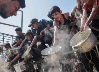 ارتفاع عدد شهداء التجويع في غزة إلى 332، بما في ذلك 124 طفلاً 332-124