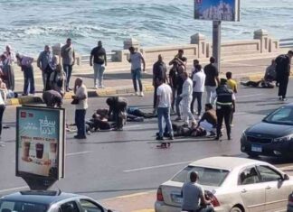 حادث دهس يؤدي إلى مقتل شخصين وإصابة 7 بإسكندرية 7