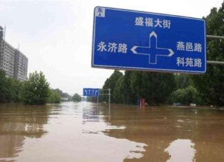 إجلاء 82 ألف شخص في الصين بسبب الأمطار الغزيرة 82