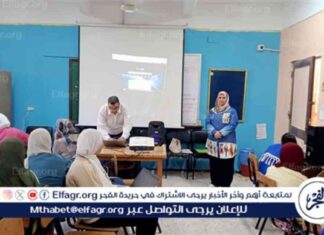 نادي اليونسكو بمدرسة الفيوم الثانوية: قبيصي يتابع الأنشطة