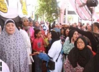 طوابير نسائية أمام لجان انتخابات مجلس الشيوخ بحى الساحل في القاهرة