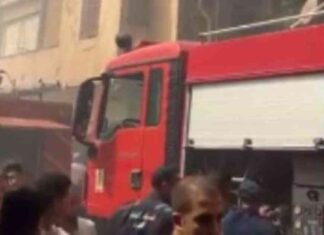 كيفية السيطرة على حريق في مطعم بمدينة الباجور – اليوم السابع