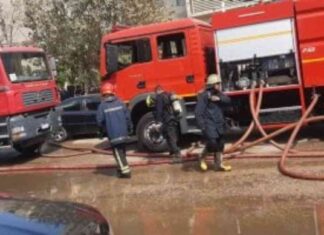 كيفية السيطرة على حريق مطعمين بالقناطر الخيرية – تقرير اليوم السابع