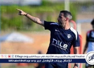 توجيهات خاصة من فيريرا لمدافعي الزمالك خلال تدريبات الدوري