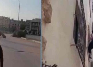 ضبط المتهم بالتعدى على أسرته بزجاجات فارغة في الجيزة