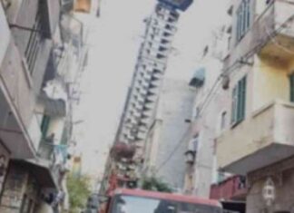 إنقاذ سيدة محتجزة داخل شقة بحدائق القبة – فيديو