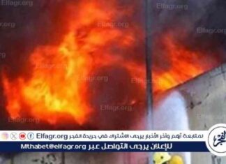 كيف تتم السيطرة على حريق بمصنع إعادة تدوير القمامة بالفيوم؟