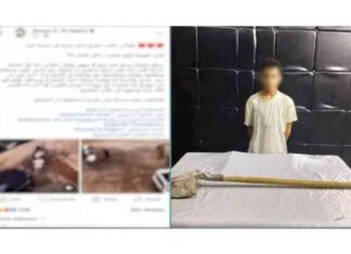 شاب يعتدي على كلب بـكوريك فيديو صادم وتحرك عاجل من الداخلية