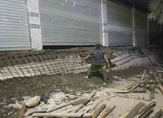 إزالة التعديات على شوارع مدينة الخارجة بالوادي الجديد