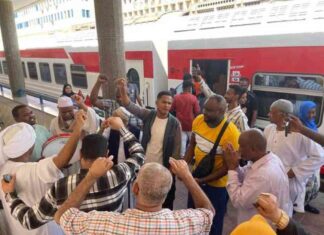 توسيع خدمة القطارات في مصر لعودة السودانيين الطوعيين