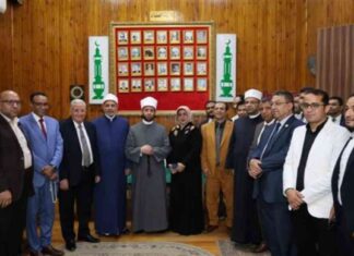 زيارة وزير الأوقاف لكليات جامعة الأزهر بالقاهرة