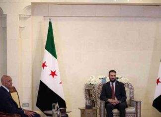 لقاء الشرع والمظلوم عبدي في دمشق: توماس برّاك يحضر