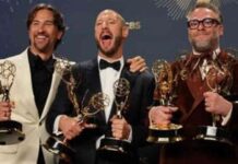 سيث روجين يحطم أرقام جوائز إيمي بـ 13 تتويج في ذا ستوديو 13