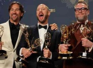 سيث روجين يحطم أرقام جوائز إيمي بـ 13 تتويج في ذا ستوديو 13