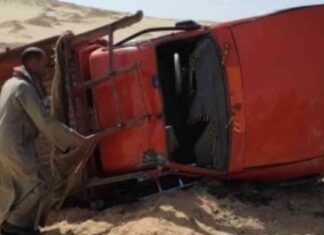 حادث تصادم سيارة ربع نقل بتريلا يؤدي إلى مصرع 3 وإصابة آخر – اليوم السابع 3