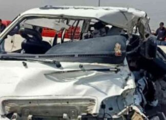 حادث انقلاب ميكروباص بالطريق الأوسطى يسفر عن إصابة 6 أشخاص – أخبار اليوم 6