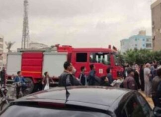 حريق بمطعم بالمنصورة: إصابة 7 أشخاص بسبب اشتعال أنبوبة بوتاجاز 7