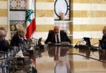 تفاصيل جلسة مجلس الوزراء اللبناني وخطة الجيش لحصر السلاح