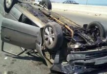 إصابة رئيس محكمة مطوبس وعائلته في حادث بالبحيرة