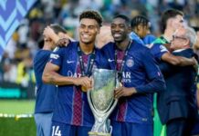 إصابة ديمبيلي تثير التوتر بين سان جيرمان وفرنسا