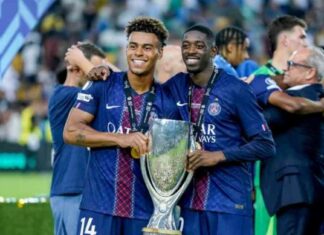 إصابة ديمبيلي تثير التوتر بين سان جيرمان وفرنسا