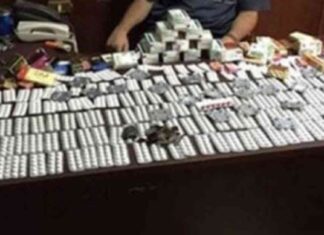 ضبط مليون وربع قرص أدوية طبية في مخزن بمنطقة النزهة