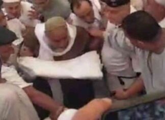 حادثة تسوية خصومة ثأرية بين عائلتين في الجيزة – صور