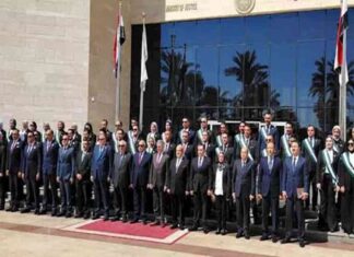 تنصيب أعضاء النيابة الجدد بحضور وزير العدل والنائب العام