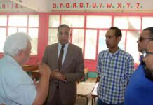 ضبط مدارس الجيزة: تحية العلم وصيانة شاملة للتحسين