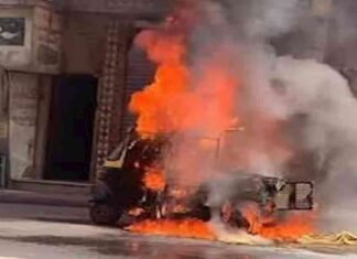 مصرع سائق توكتوك بالشرقية بسبب حريق بنزين