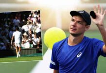 مشجعون يروون قصص جدلية في ملاعب التنس