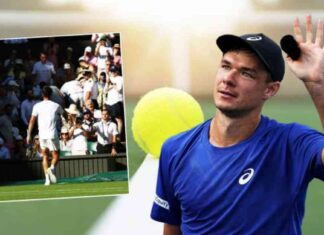 مشجعون يروون قصص جدلية في ملاعب التنس