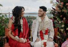 زواج مينا مسعود من إيميلي شاه بأسلوب هندي – مصر إندبندنت