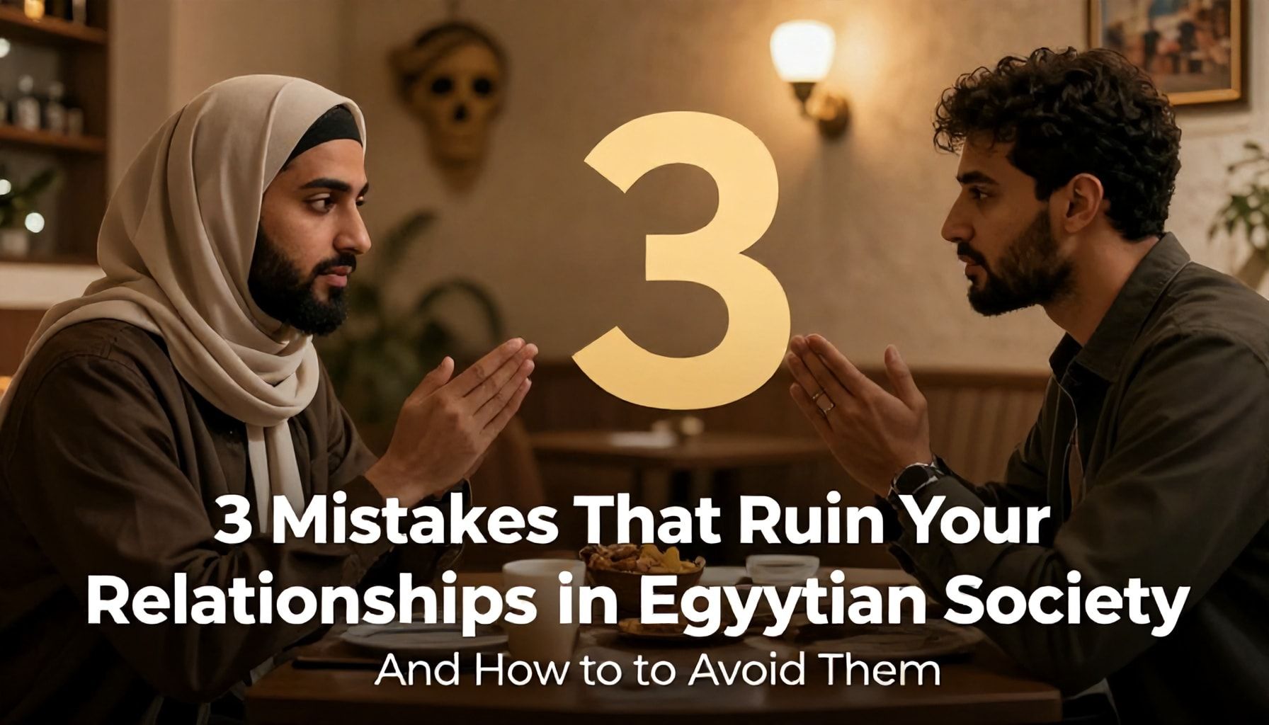 3 أخطاء تدمّر علاقاتك في المجتمع المصري – وكيف تجنبها*