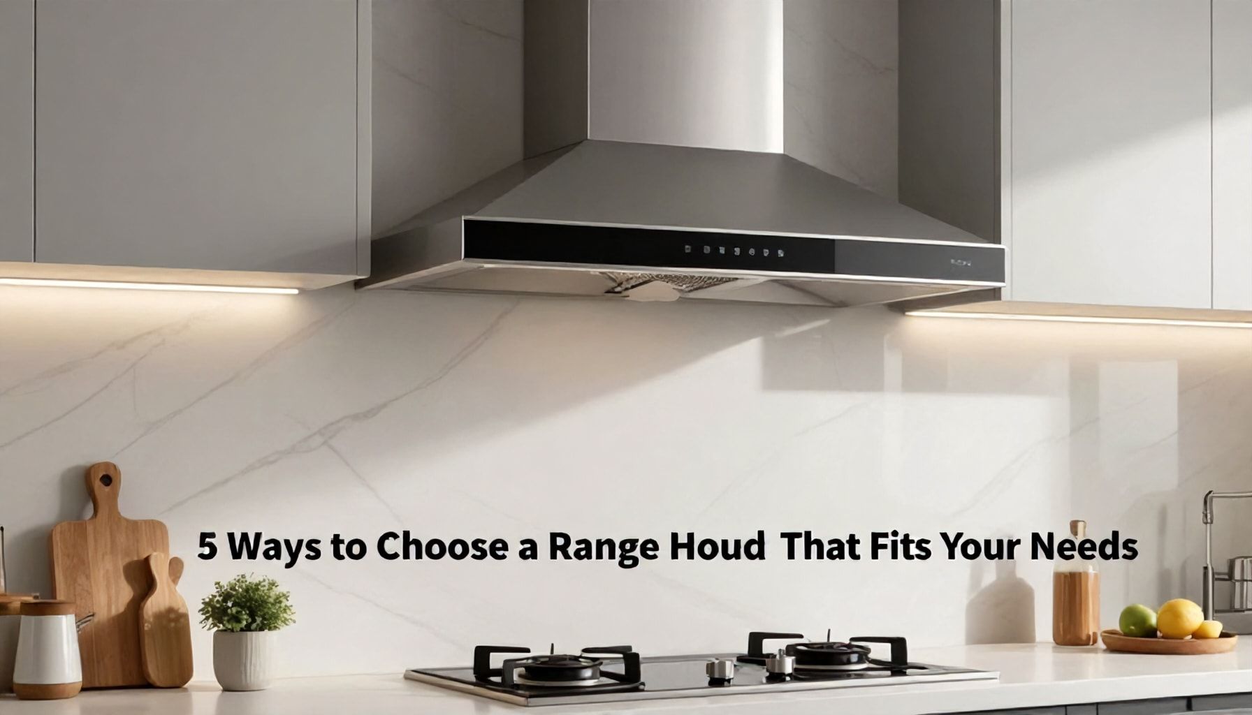 5 طرق لاختيار شفاط مطبخ يناسب احتياجاتك