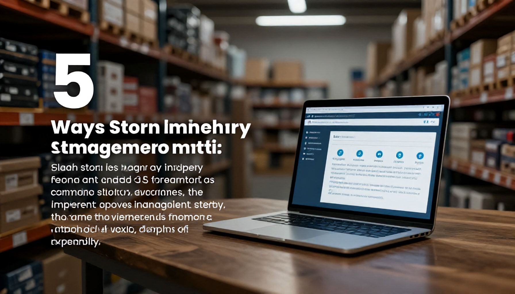 5 طرق لتحويل إدارة المخزون إلى ميزة تنافسية مع صلاح ستور