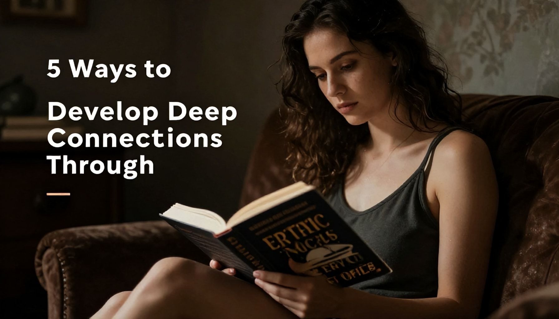 5 طرق لتطوير ارتباطات عميقة من خلال قراءة الروايات الجنسية*