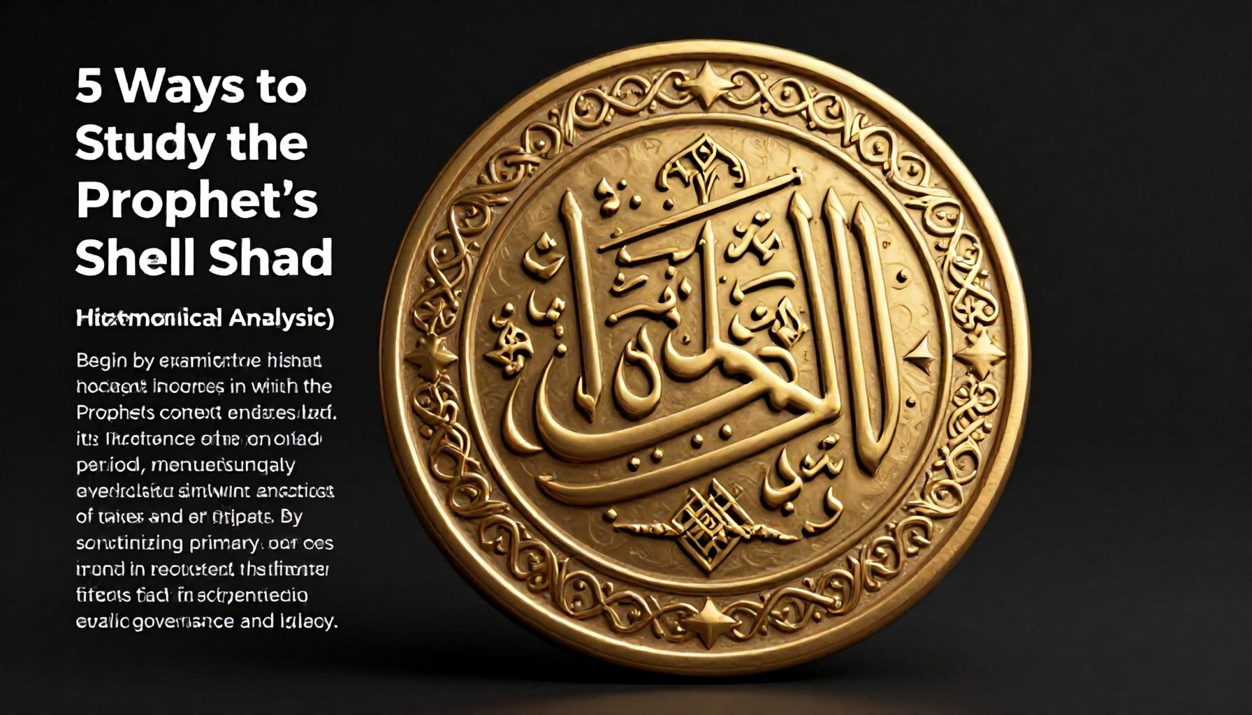 5 طرق لدراسة خاتم المرسلين وتأثيره على العالم