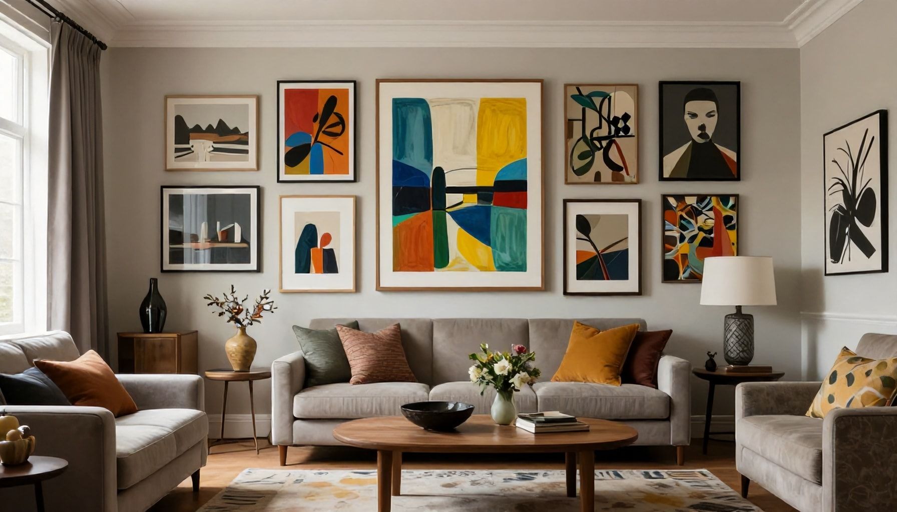 5 طرق لدمج الفن في تصميمك الداخلي